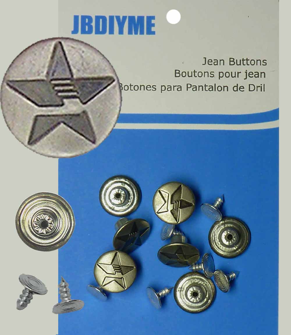 Jean Button - Hockey Star Pewter