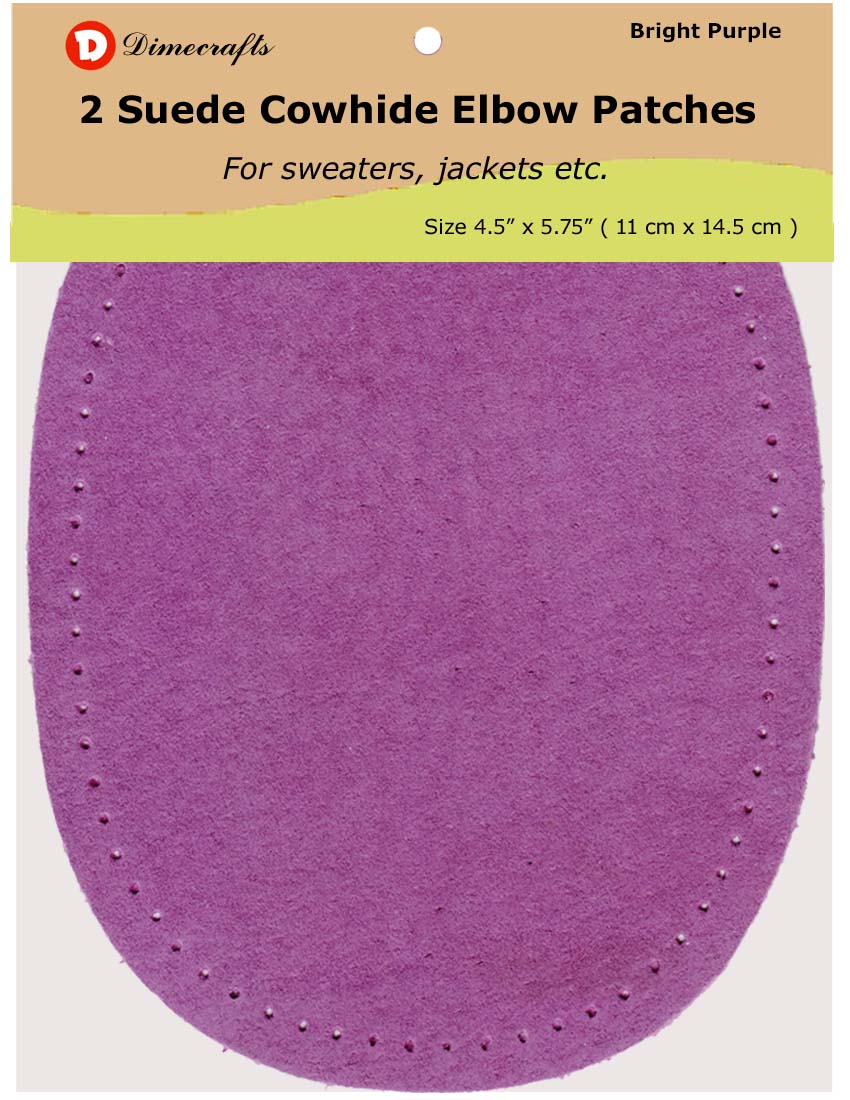 Natural Suede — Bright Purple