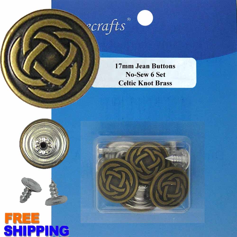 Jean Button - Celtic Knot Brass