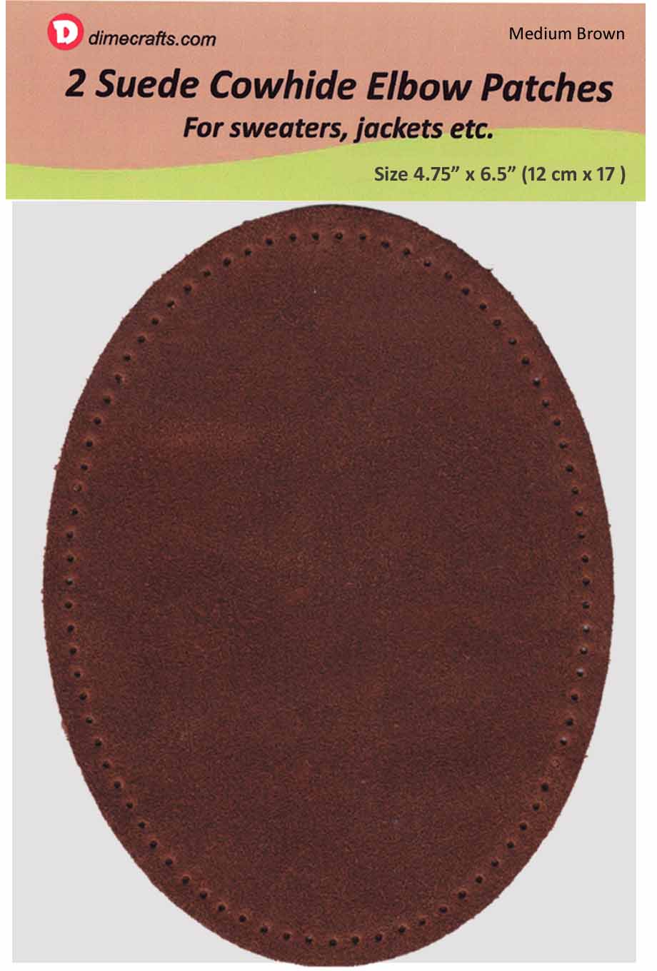 Natural Suede  — Med.Brown