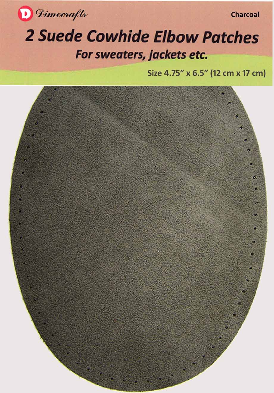 Natural Suede  — Charcoal