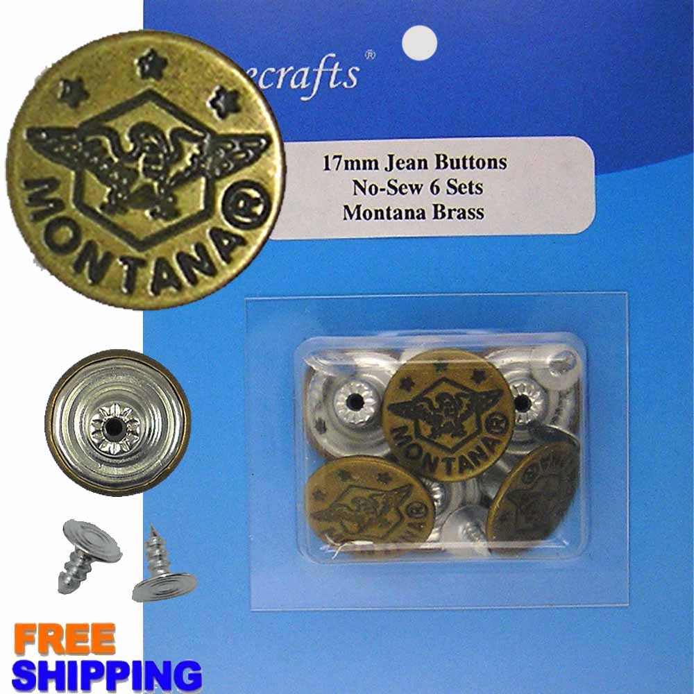 Jean Button - Eagle Brass