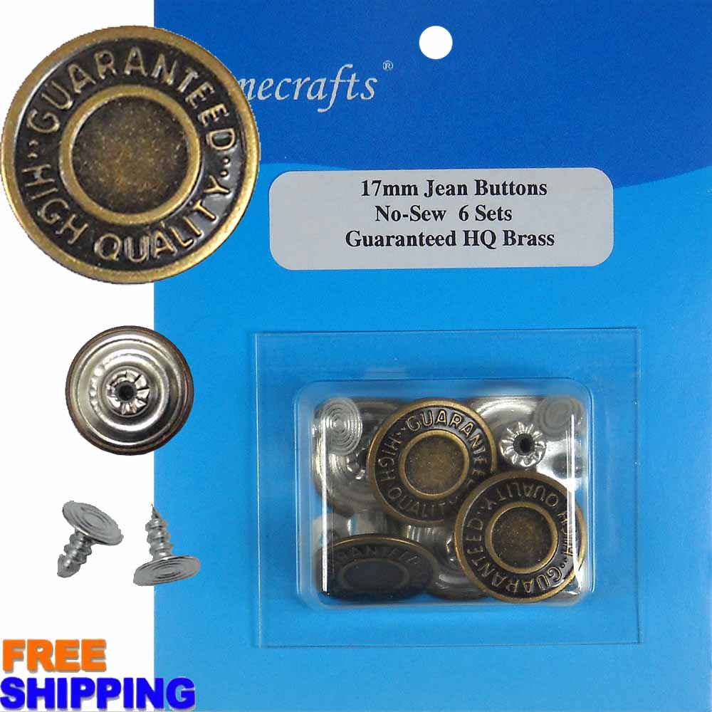 Jean Button - GTQ Brass