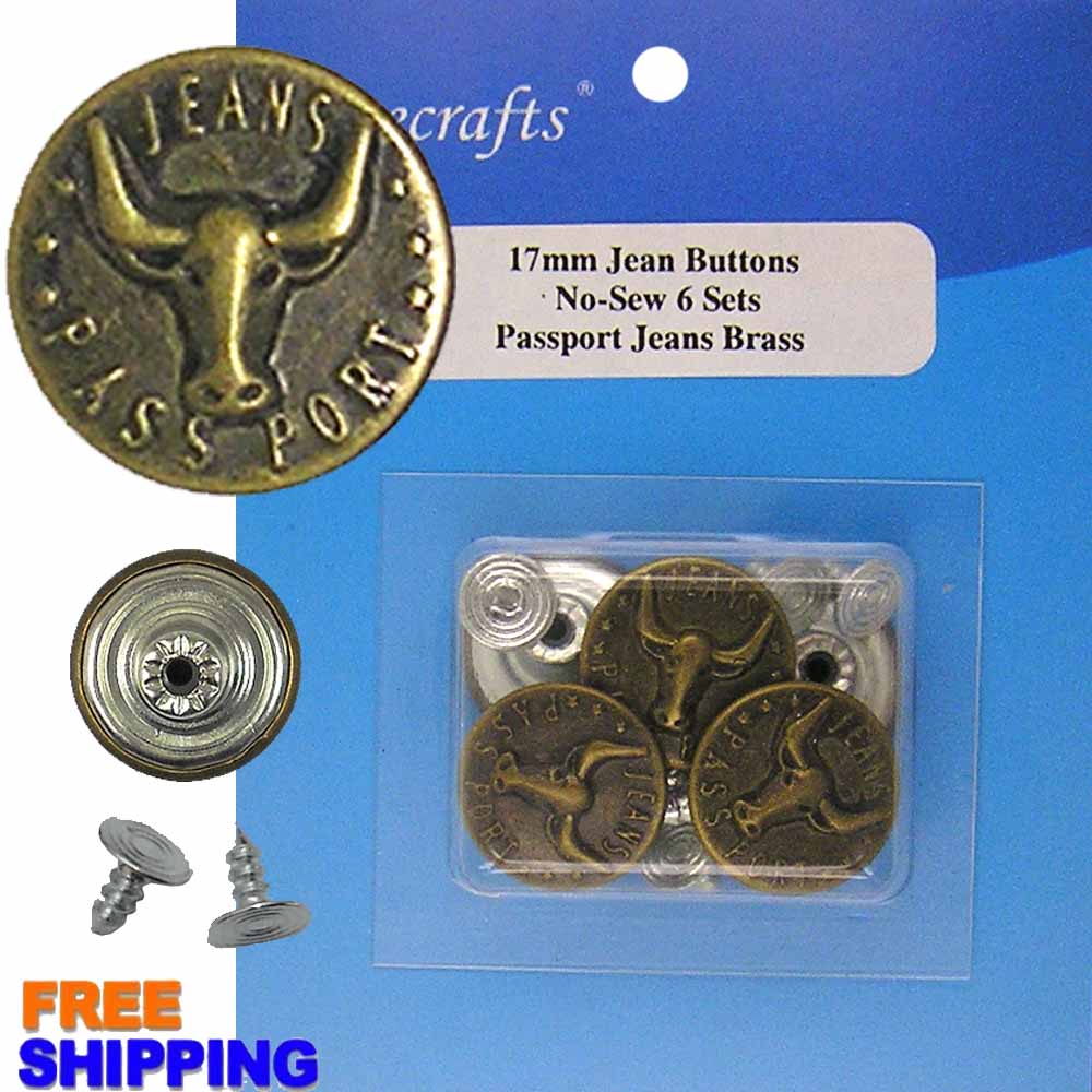 Jean Button - PJ Brass