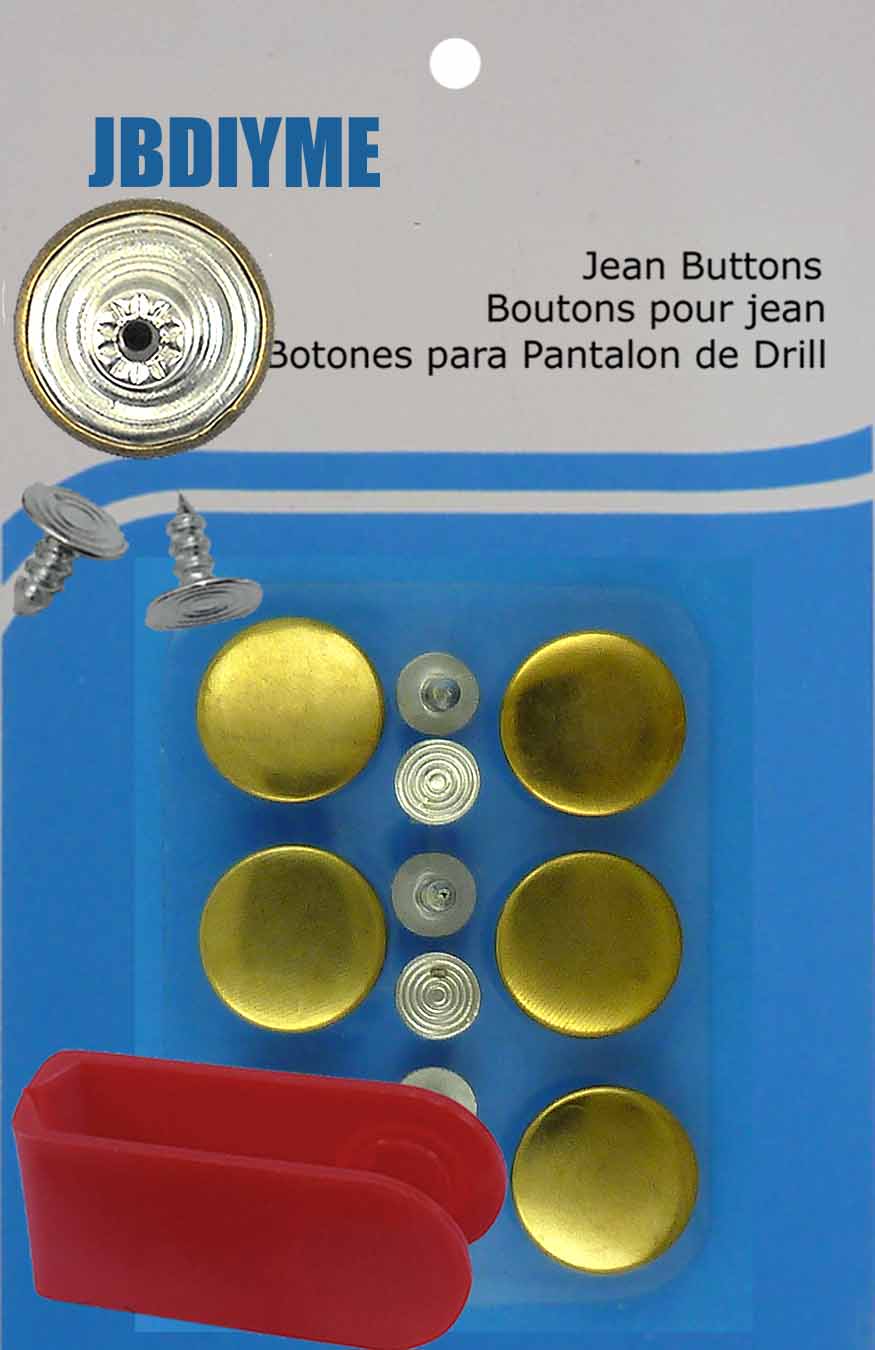 Jean Button - Solid Gold