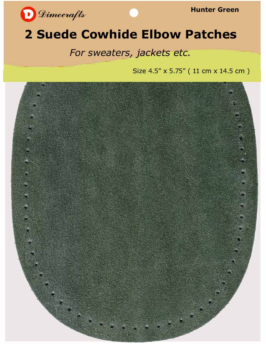 Natural Suede — Hunter Green