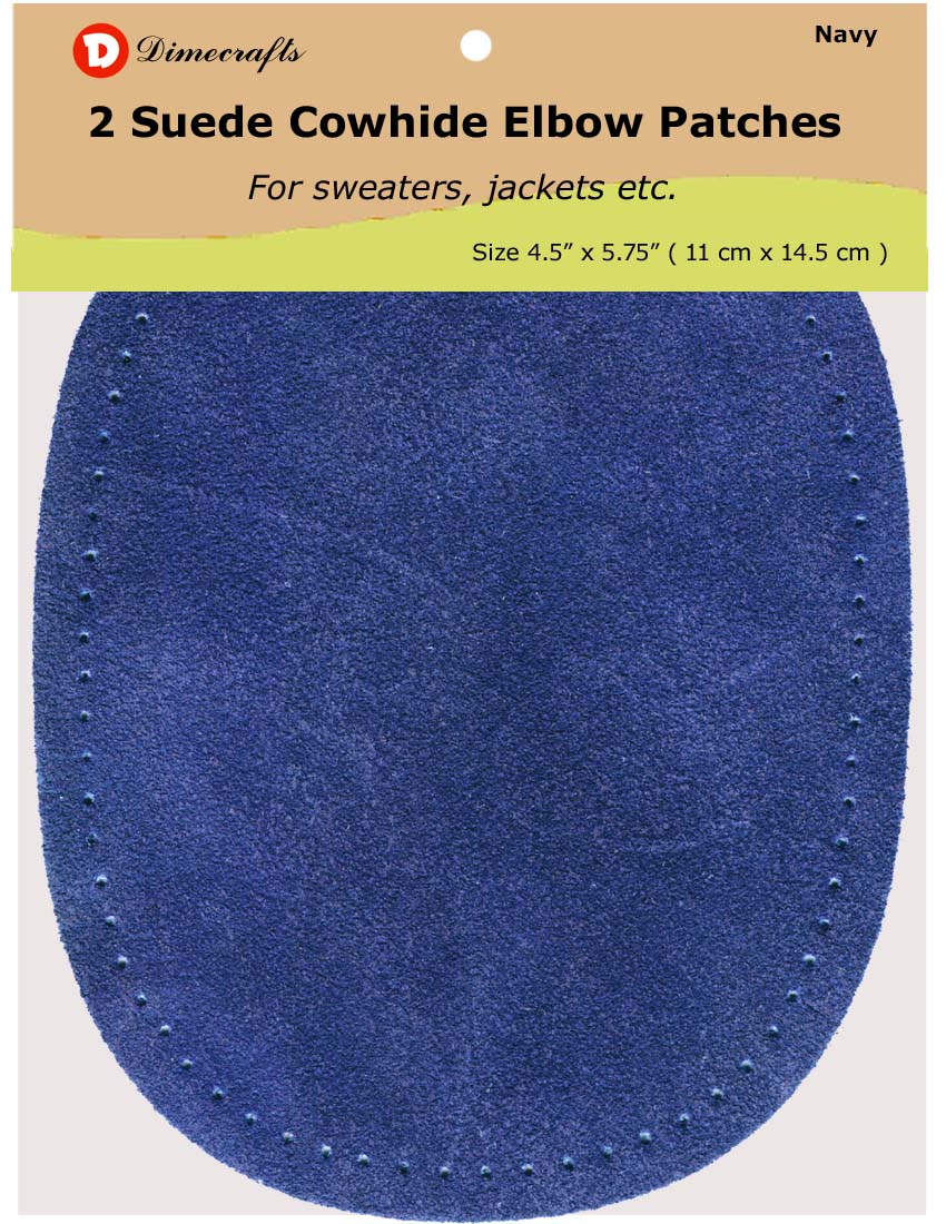 Natural Suede — Navy