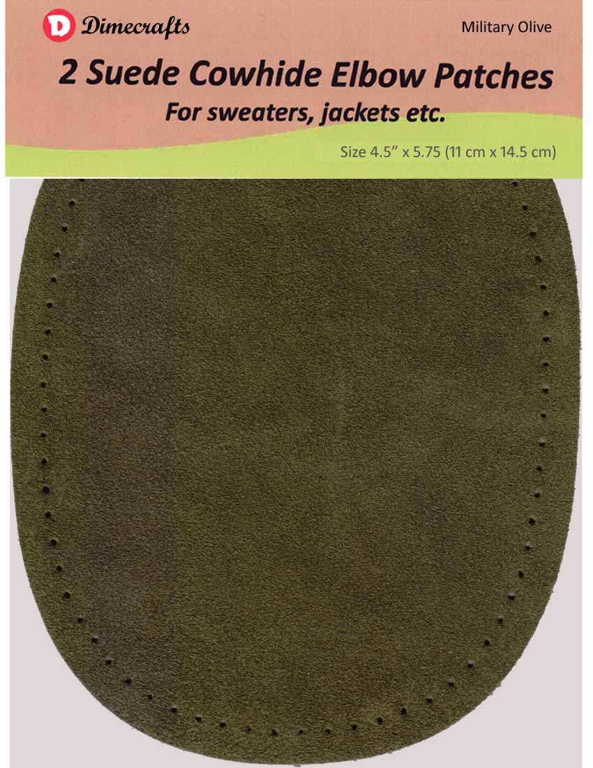 Natural Suede — Olive