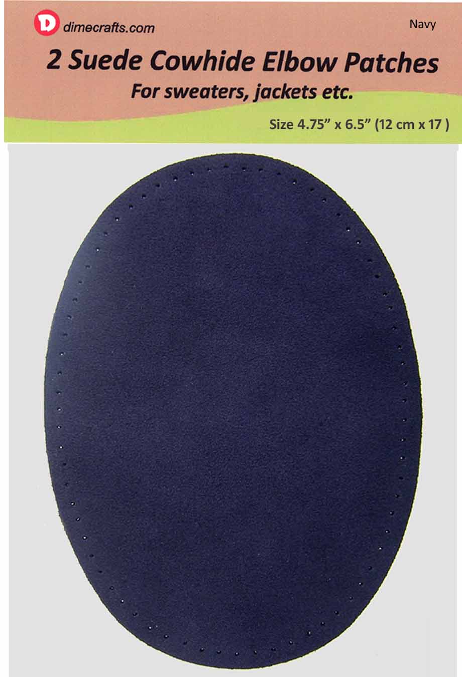 Natural Suede  — Navy
